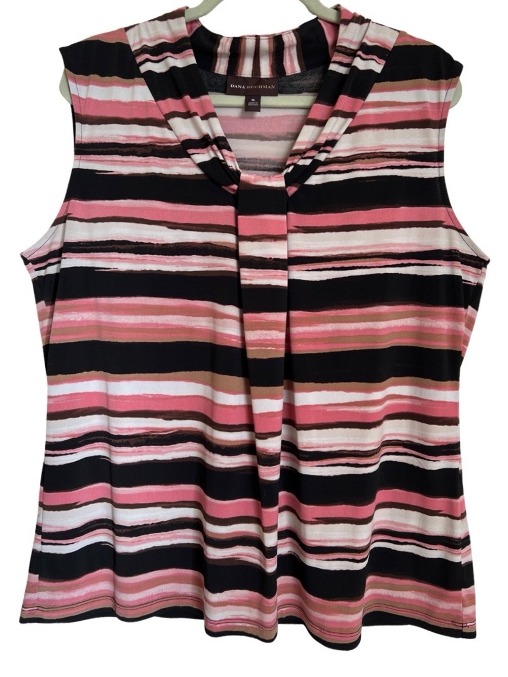 Dana Bachman Striped Tank Shell SZ X-Large XL